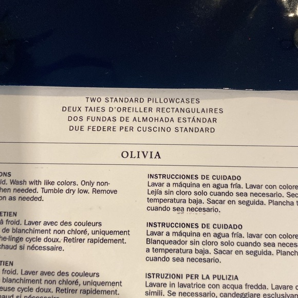 Ralph Lauren two standard pillowcases. - Picture 3 of 5